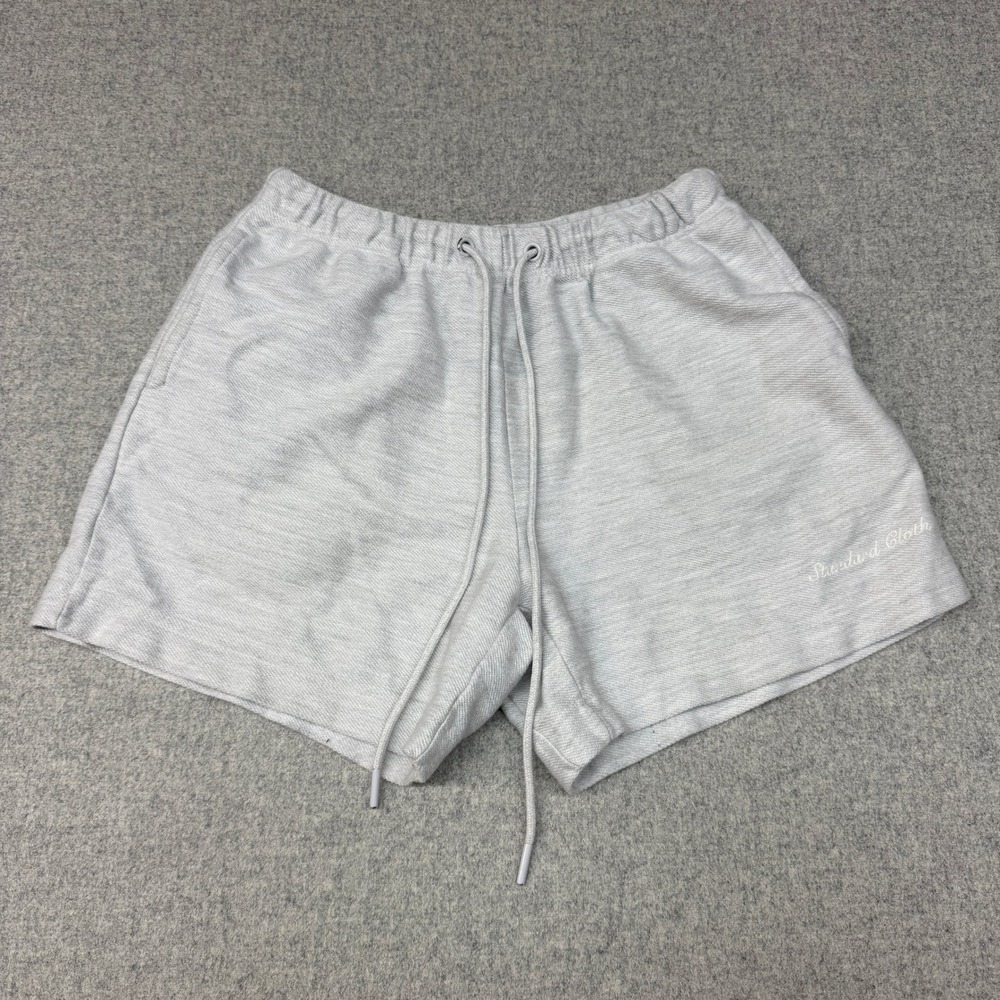 Standard Cloth Sweat Shorts Small Gray Drawstring Athletic Casual Loungewear